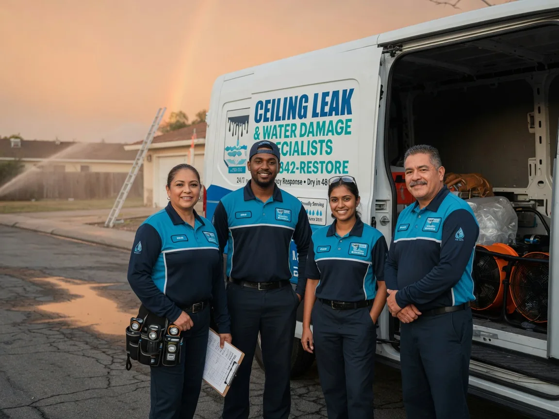 Ceiling Leak Cleanup company in Osnabrock, ND